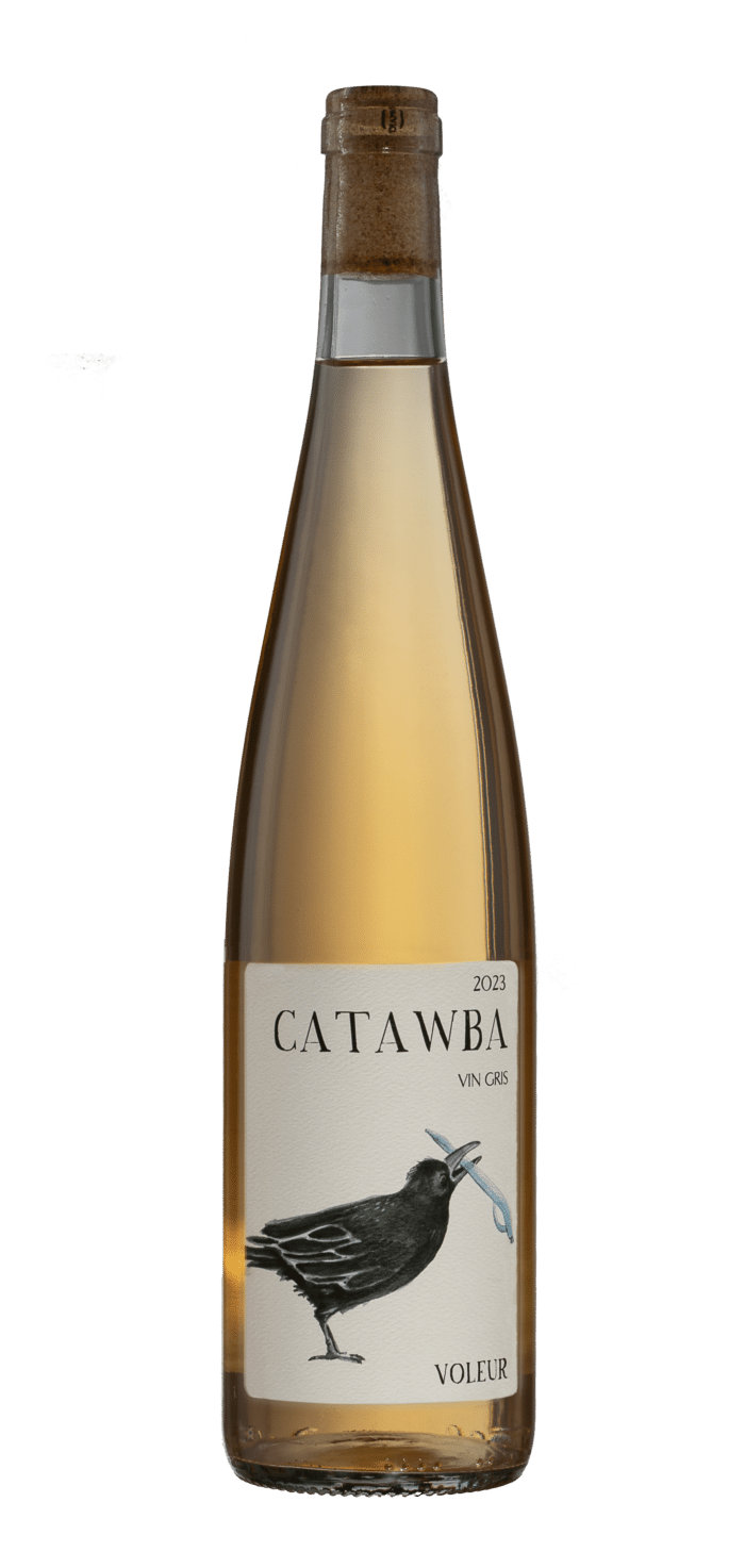 Variation #10573 of Voleur 2023 Catawba Vin Gris