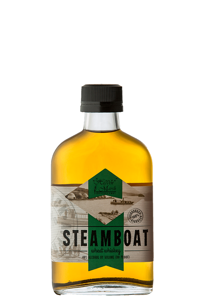 Hidden Marsh Steamboat Wheat Whiskey 200ml