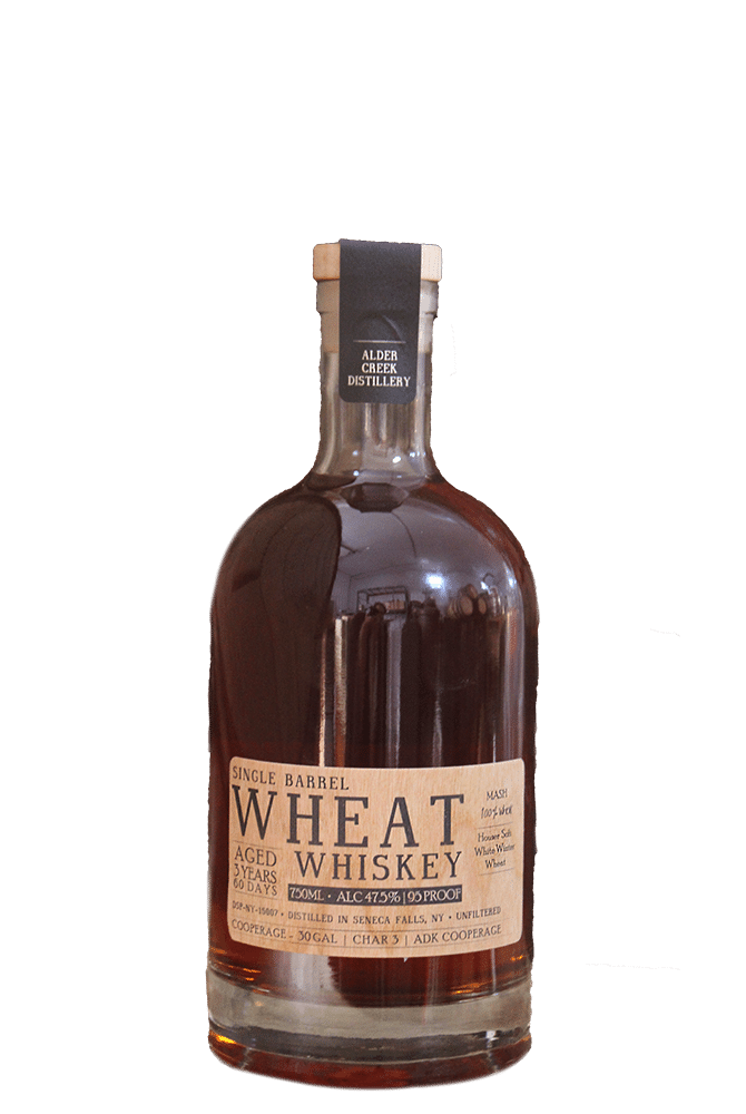 Alder Creek Single Barrel Wheat Whiskey
