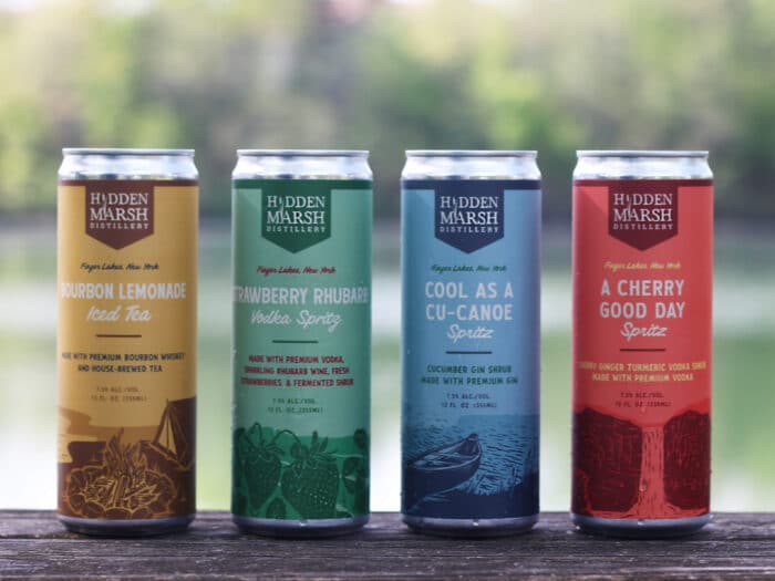 Hidden Marsh Distillery Unveils Refreshing New Line of Ready-To-Drink Canned Cocktails