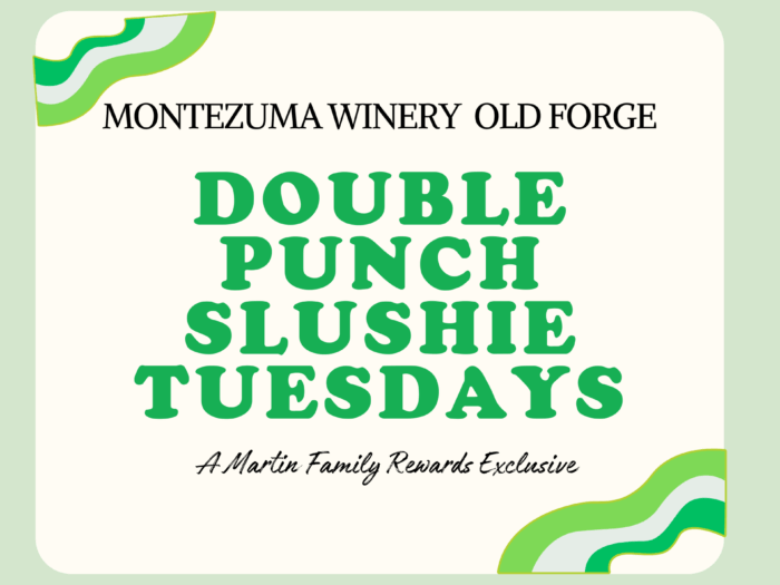 Double Punch Slushies Tuesdays