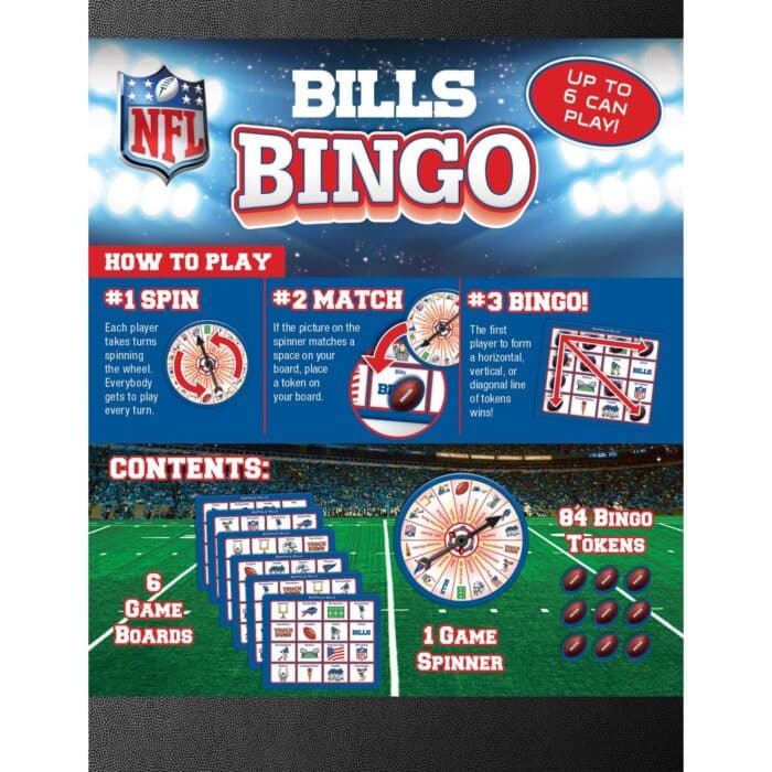 BILLS BINGO GAME