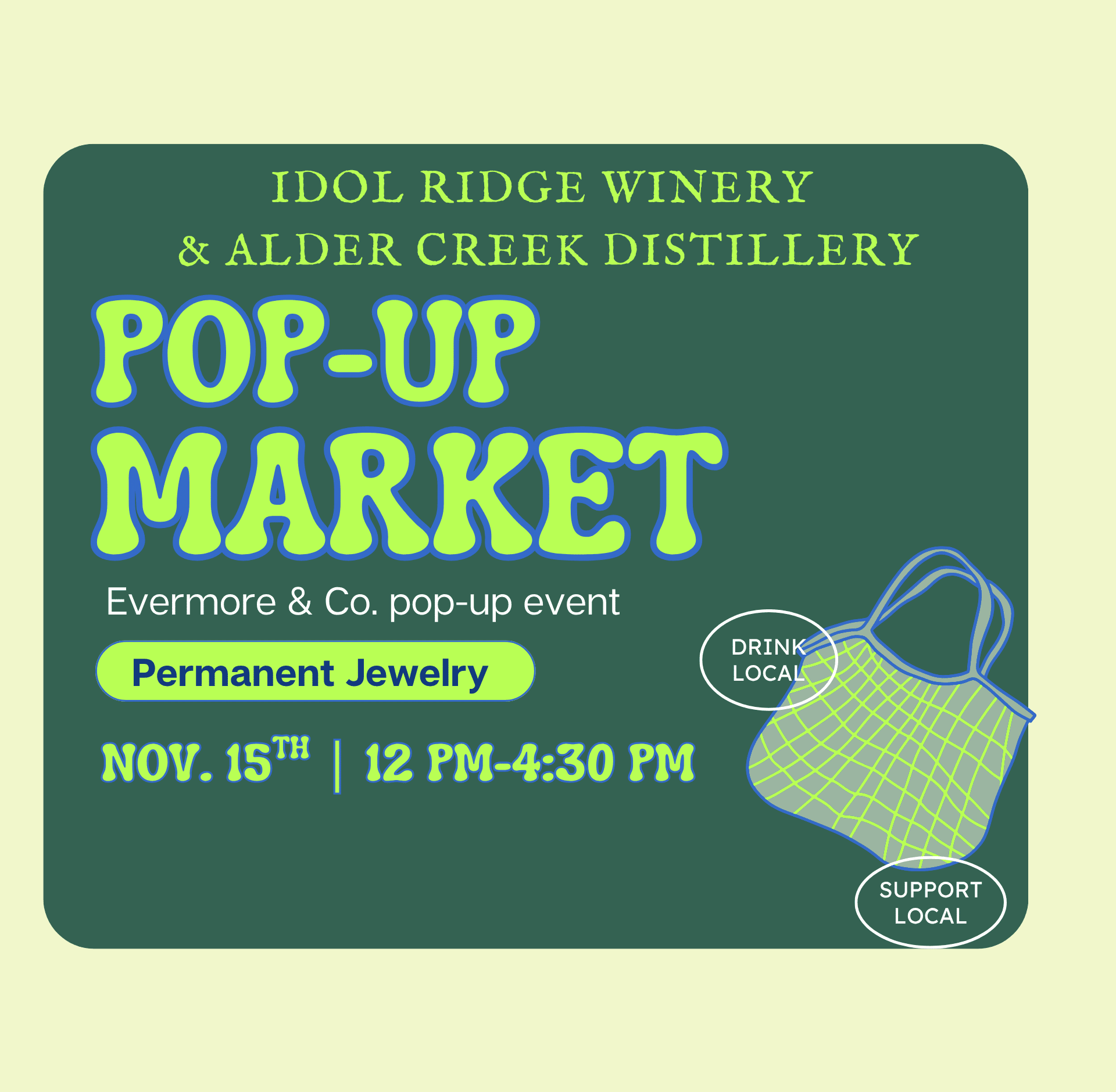 Pop-Up Market_Nov. 15th