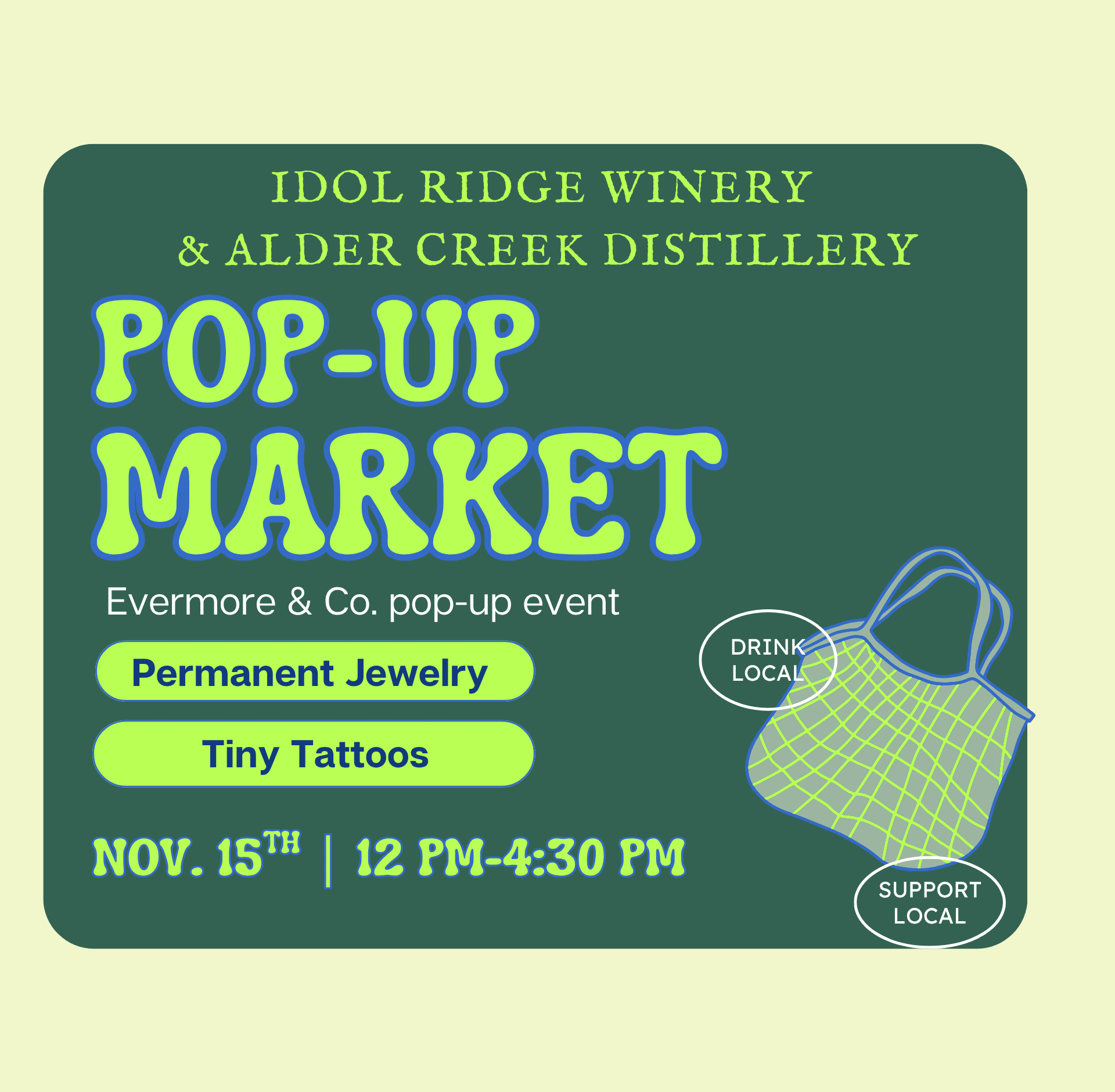 Pop-Up Market_Nov. 15th