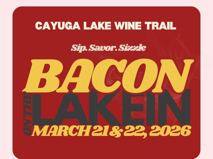 Cayuga Lake Wine Trail: Bacon on the Lakein