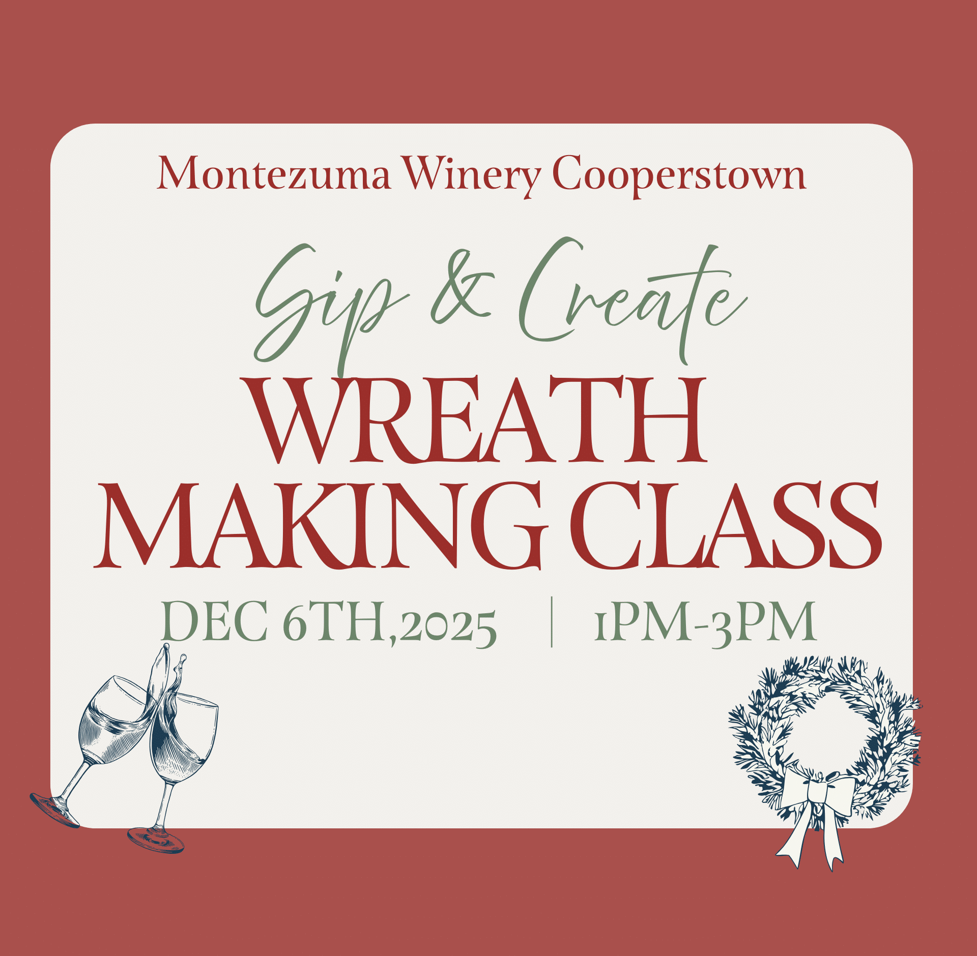 WREATH MAKING CLASS