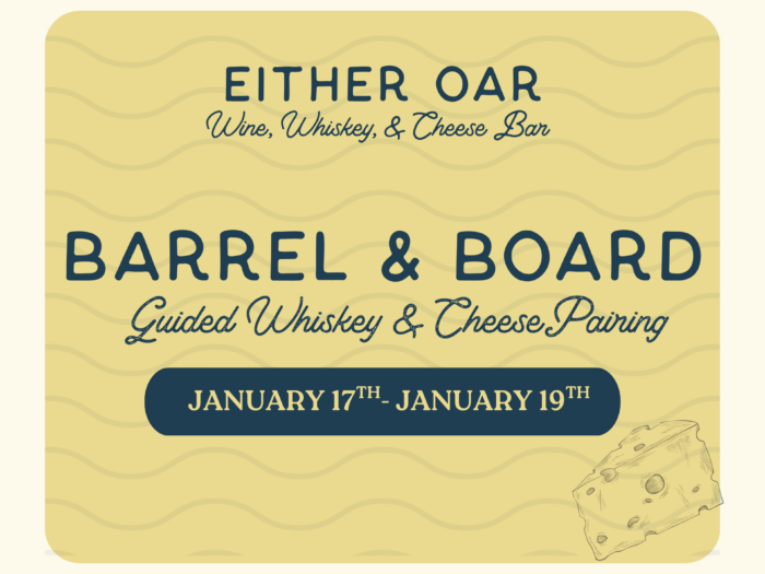 Barrel & Board: Guided Whiskey & Cheese Pairing