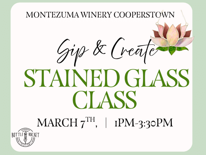 Sip & Create: Stained Glass Class