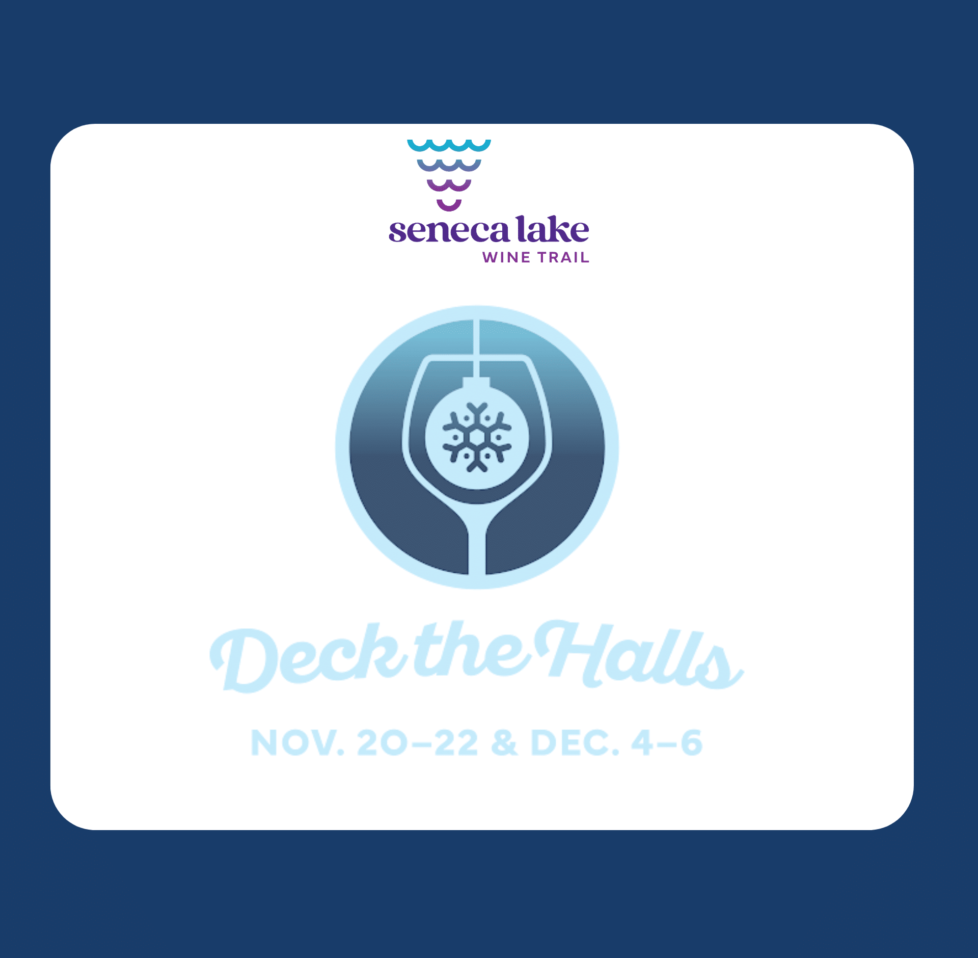 Deck the Halls_Seneca Lake Wine Trail