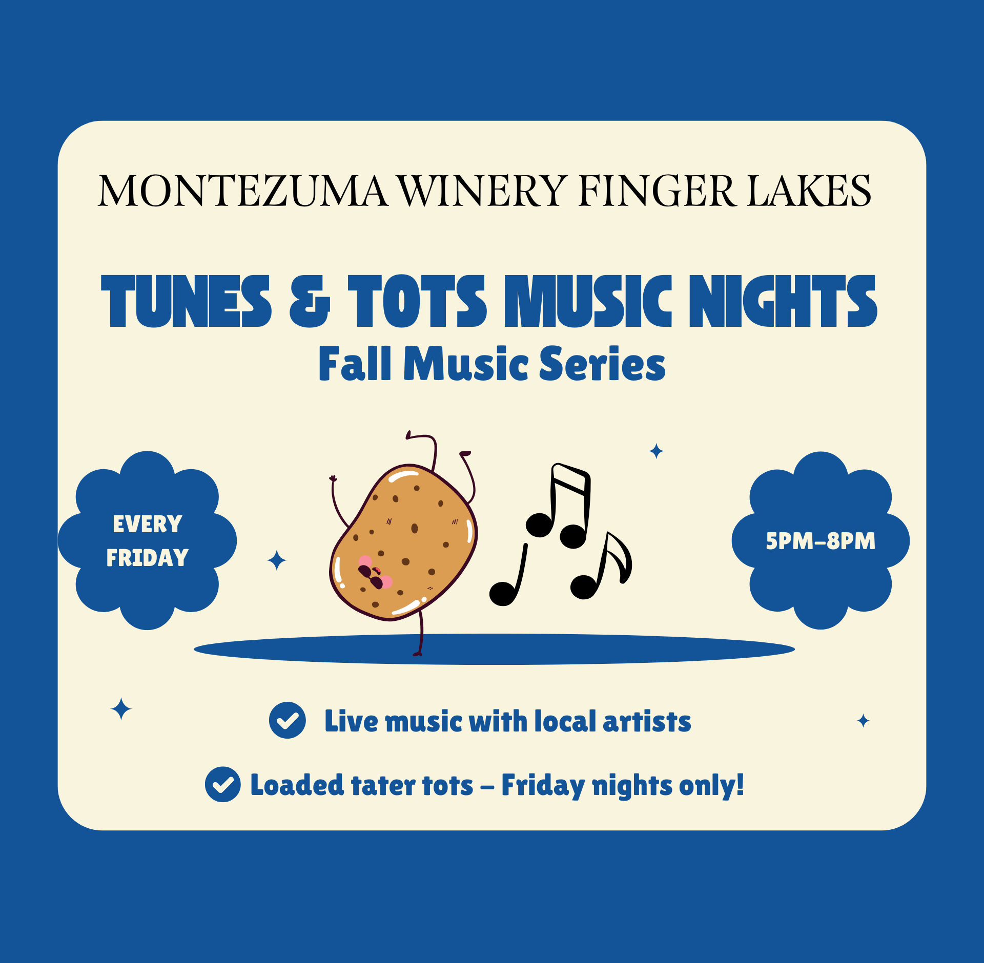 Tunes & Totes Music Nights_Fall Music Series_MontezumaWineryFingerLakes