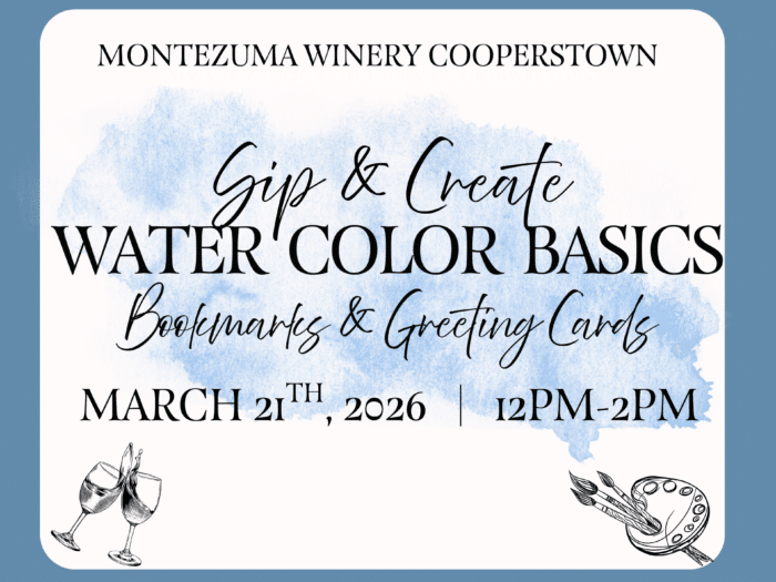 Sip & Create: Water  Color  Basics