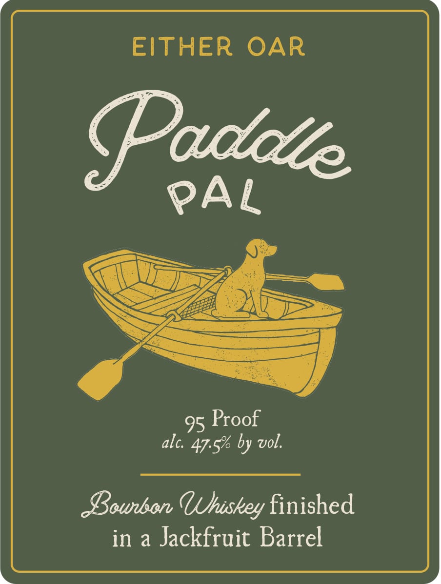 Either Oar Paddle Pal Bourbon Whiskey