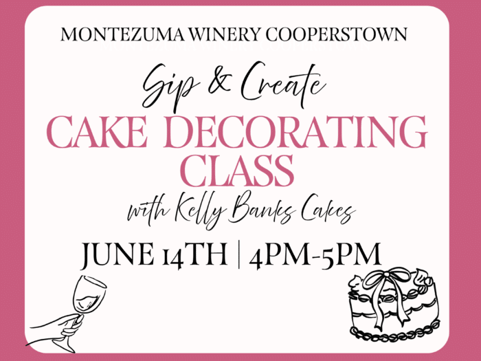 Sip & Create: Cake Decorating Class