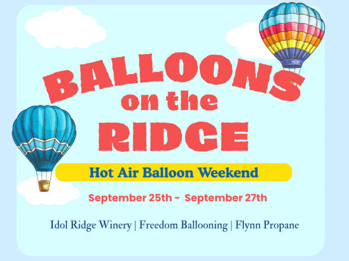 Balloons on the Ridge: Hot Air Balloon Weekend 2026