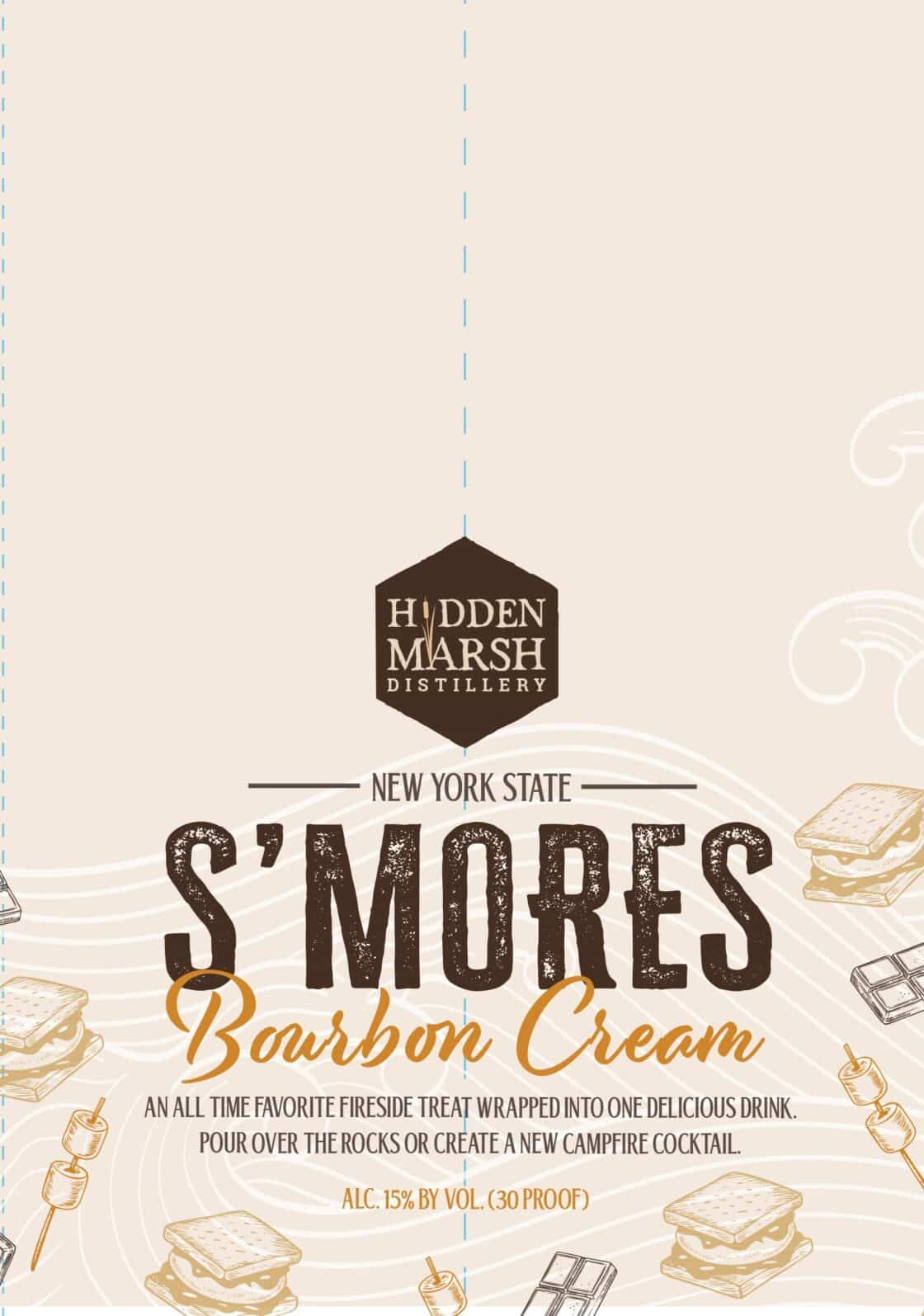 Hidden Marsh S'mores Bourbon Cream
