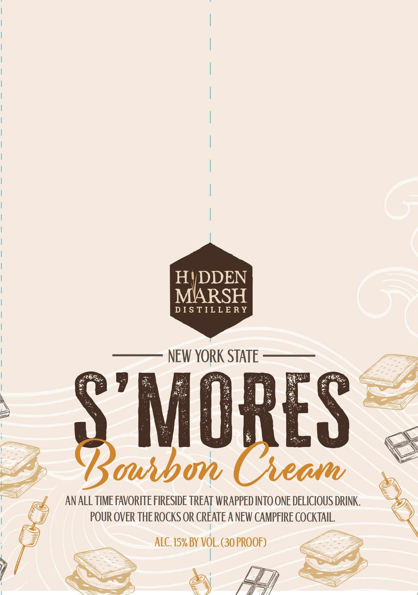 Hidden Marsh S'mores Bourbon Cream