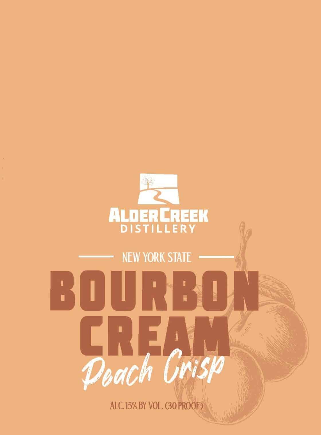 Alder Creek Peach Crisp Bourbon Cream