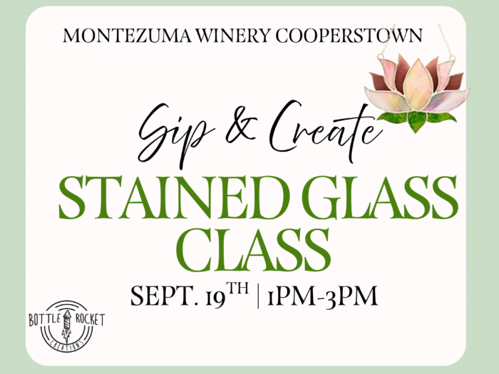 Sip & Create: Stained Glass Class