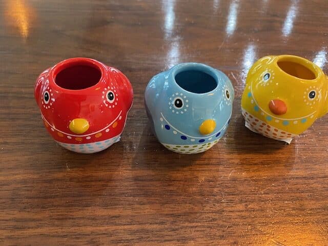 CERAMIC BIRD TOOTHPICK HOLDER
